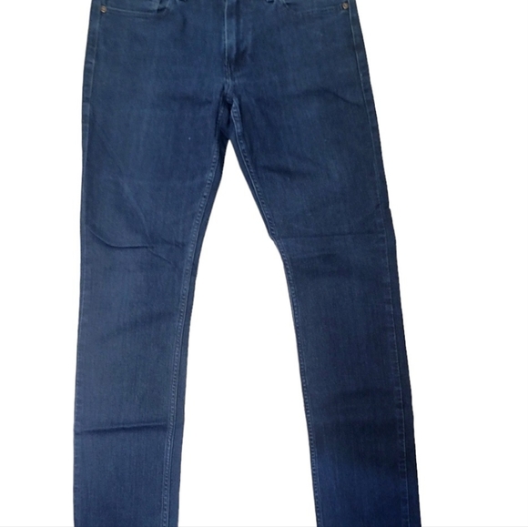 PAIGE | Lennox / Slim Fit Blue Denim Jeans | Size: 31X32 - Picture 5 of 10
